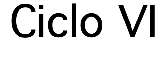 Ciclo VI