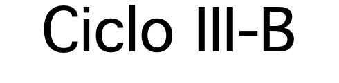 Ciclo III-B