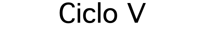 Ciclo V